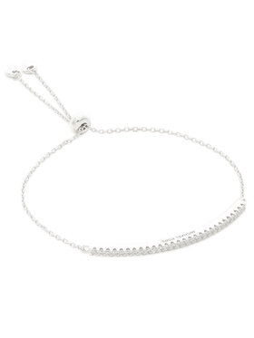 Michael Kors Michael Kors Βραχιόλι Thin Pve Sldr Clr MKC1418AN040 Ασημί