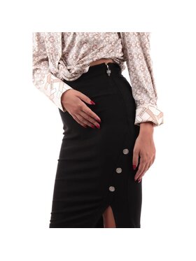 Guess Guess Φούστα Gonna donna lena flap pocket Μαύρο Regular Fit