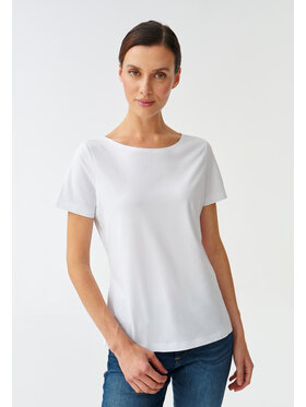 TATUUM TATUUM Blúzka MIKAJA Biela Classic Fit