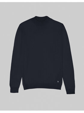 Borgio Borgio Sweter grotte Granatowy Classic Fit