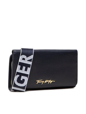 Tommy Hilfiger Tommy Hilfiger Geantă Iconic Tommy Bumbag-Crossover AW0AW11325 Bleumarin