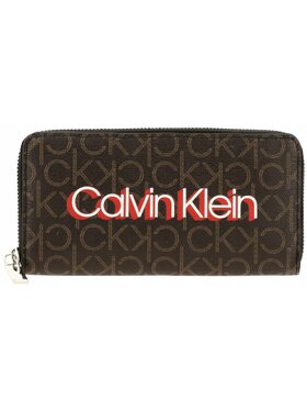 Calvin Klein Calvin Klein Portfel PORTFEL DAMSKI MONOGRAM Czarny