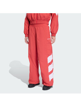 adidas adidas Spodnie capri 159200 Czerwony Loose Fit