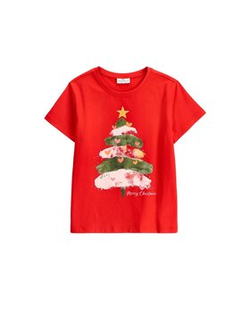 Coccodrillo Coccodrillo T-Shirt ZC6143201MER-009 Czerwony Regular Fit