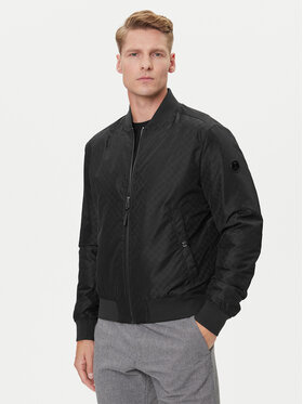 JOOP! JOOP! Μπόμπερ μπουφάν 17 JO-330Adams 30047976 Μαύρο Regular Fit