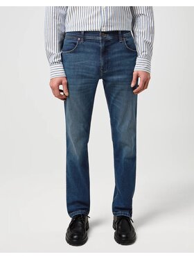 Wrangler Wrangler Jeansy GREENSBORO Niebieski Straight Fit