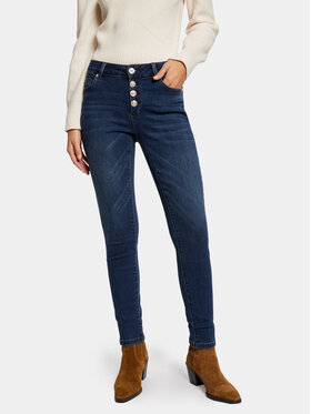 Morgan Morgan Jeans hlače 241-PMIRA Mornarsko modra Skinny Fit
