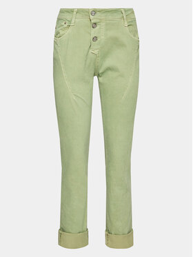 Please Please Traperice P0VVHO2I5N Zelena Slim Fit
