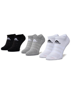 adidas adidas Набір 3 пар низьких шкарпеток unisex Cush Low 3Pp DZ9383 Чорний