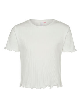 Vero Moda Girl Vero Moda Girl Tričko 10285290 Biela Cropped Fit