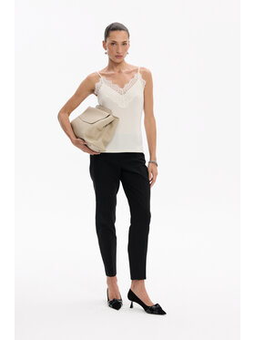 Deni Cler Milano Deni Cler Milano Spodnie materiałowe W-DC-5287-F5-F7-90-1 Czarny Regular Fit