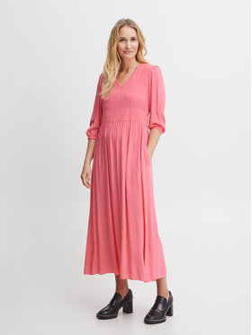 Fransa Fransa Rochie de vară 20611904 Roz Relaxed Fit