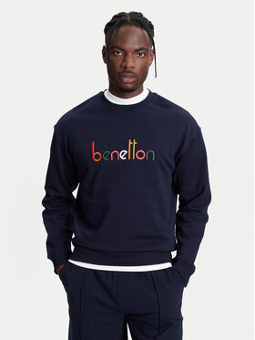 United Colors Of Benetton United Colors Of Benetton Bluză 3FWYU109S Bleumarin Regular Fit
