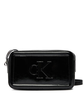 Calvin Klein Calvin Klein Дамска чанта Bold Ck Metallic Camera Bag LV04F3331G Черен