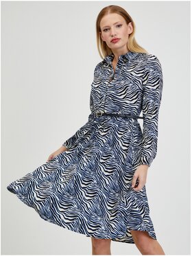 Orsay Orsay Sukienka 471696-660000__40 Biały Regular Fit