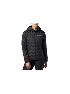 Columbia Columbia Kurtka outdoor Columbia Delta Ridge Down Hooded Jacket Czarny Regular Fit