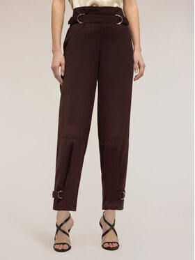 Motivi Motivi Spodnie materiałowe P00EQ004562N022 Brązowy Regular Fit