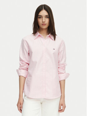 Tommy Jeans Tommy Jeans Риза DW0DW19890 Светлорозов Regular Fit