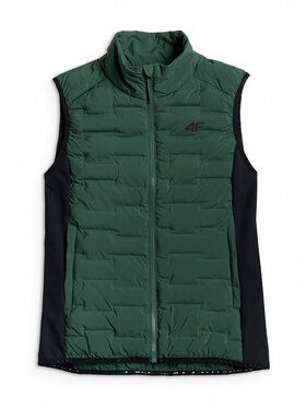 4F 4F Αμάνικο Μπουφάν TREKKING Χακί Fitted Fit