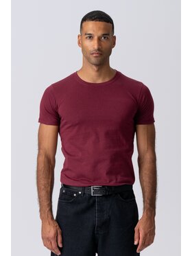 TeeShoppen TeeShoppen T-Shirt 'Muscle Collection' Czerwony Slim Fit