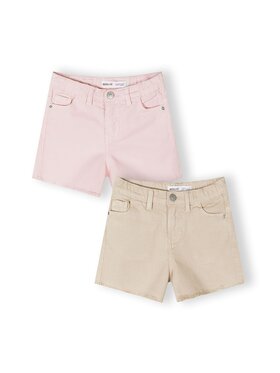 minoti minoti Szorty 30SHORT168 Różowy Regular Fit