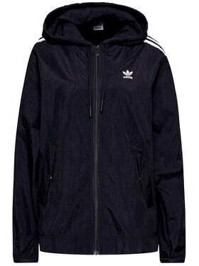 adidas adidas Вітровка Windbreaker GN2780 Чорний Loose Fit