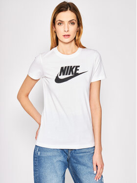 Nike Nike T-Shirt Essential BV6169 Biały Regular Fit