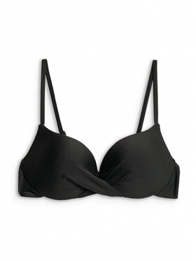 4F 4F Góra od bikini TROPIC ORCHID Czarny