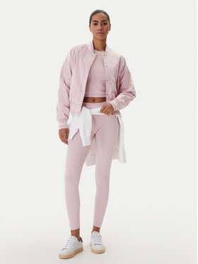 Guess Guess Bomber stila jaka V6RL02 WL022 Rozā Regular Fit