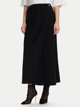 Armani Exchange Armani Exchange Trapézová sukňa XW001243 AF16125 UC001 Čierna Regular Fit