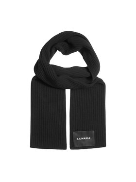 La Mania La Mania Šál COZY SCARF BEIGE Čierna