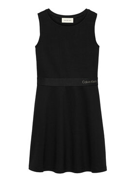 Calvin Klein Jeans Calvin Klein Jeans Každodenné šaty IG0IG02910 Čierna Regular Fit