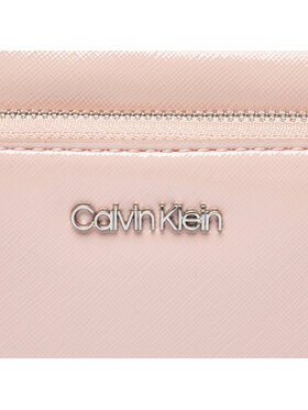 Calvin Klein Ročna Torba Ck Must Camera Bag Lg Saffiano K60K609888 Roza