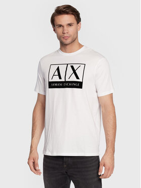 Armani Exchange Armani Exchange T-shirt 6LZTKE ZJ8EZ 1100 Bianco Regular Fit