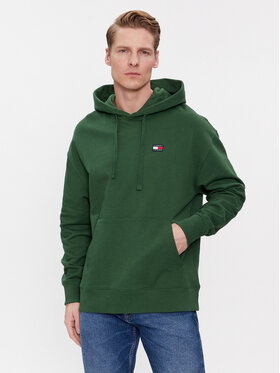 Tommy Jeans Tommy Jeans Суитшърт DM0DM16369 Зелен Relaxed Fit