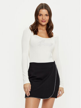 Guess Guess Body W5RP00 K68D2 Écru Slim Fit
