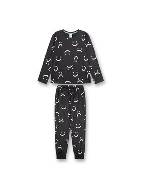 Sanetta Sanetta Piżama 30624 Czarny Comfort Fit
