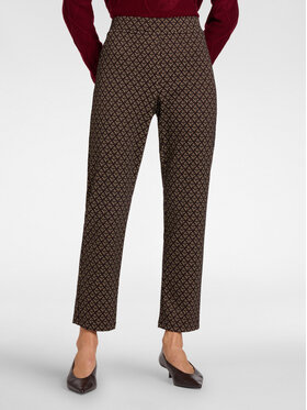 Elena Mirò Elena Mirò Pantaloni di tessuto P814Z100218N001 Marrone Regular Fit