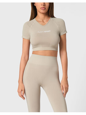 Plein Sport Plein Sport T-Shirt 22149 Szary Regular Fit