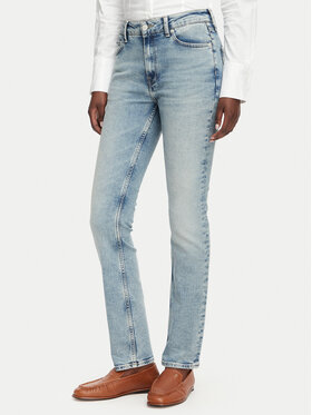 Tommy Hilfiger Tommy Hilfiger Jeans hlače New Doreen WW0WW49968 Modra Slim Fit