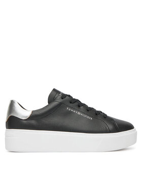 Tommy Hilfiger Tommy Hilfiger Sneakers Essential Platform Court Sneaker FW0FW08756 Nero