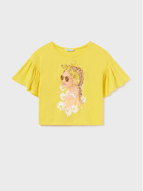 Mayoral Mayoral T-särk 6051 Kollane
