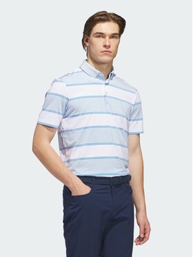 adidas adidas Polo 162334 Niebieski jasny Regular Fit
