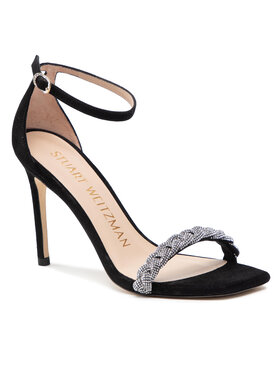 Stuart Weitzman Stuart Weitzman Sandali Nudistcurve100Hishin S7055 Črna