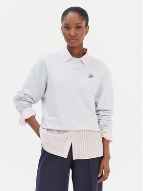 Tommy Hilfiger Tommy Hilfiger Світшот Script WW0WW49418 Блакитний Regular Fit