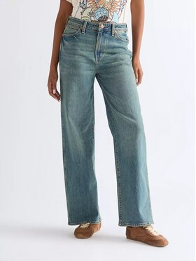 Wrangler Wrangler Jeansy Loose Straight Niebieski Loose Fit