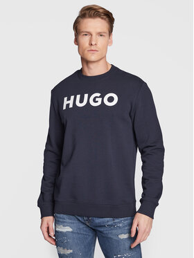 HUGO Hugo Pulóver Dem 50477328 Sötétkék Regular Fit