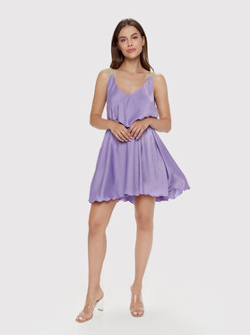 Dress Point Dress Point Sukienka codzienna Lilac Dress Fioletowy Oversize
