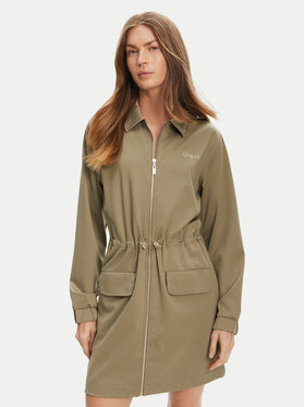 Guess Guess Vsakodnevna obleka V5YK04 KCX42 Zelena Regular Fit