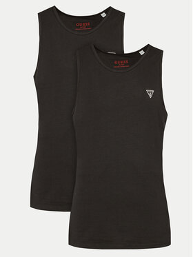 Guess Guess Set 2 Tank top-uri U97G15 KCD31 Negru Regular Fit